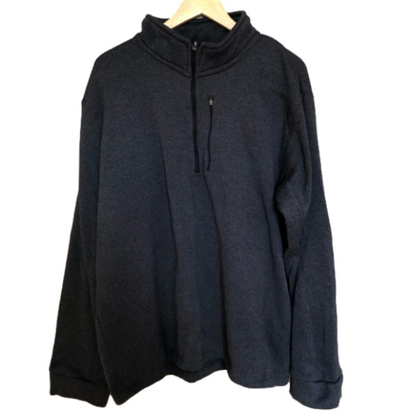 Mountain Ridge Men’s Quarter Zip Sweater XXL - Picture 1 of 9